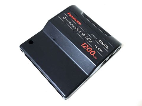 懐かしの通信機器「パナソニック コミュニケーションモデム FS-CM1