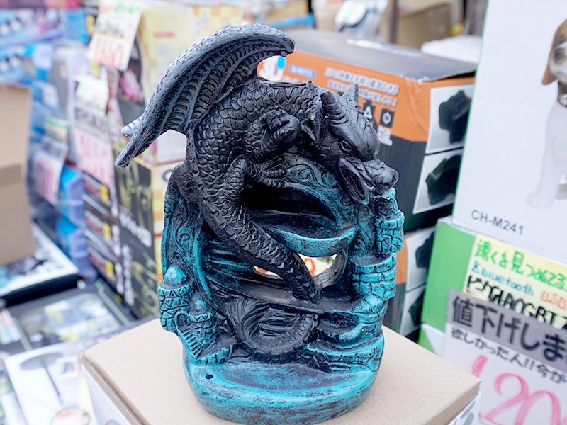 ドラゴンガーゴイル香炉