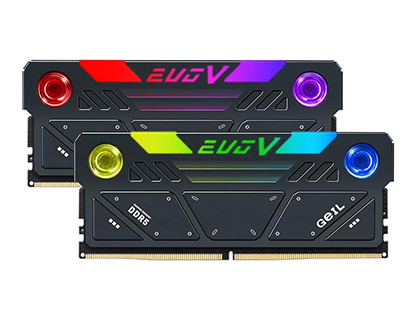 2cmファン内蔵のDDR5メモリ「EVO V」がGelLから、クロックや色違いで計