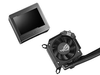 3.5インチ液晶や静音ファンを備えた水冷クーラー「ROG RYUJIN III 360