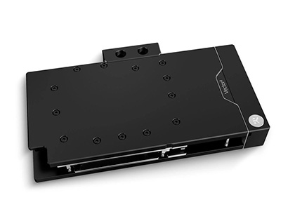 ASUSのGeForce RTX 4090用水冷ブロックに新モデル、水路を備えたバック