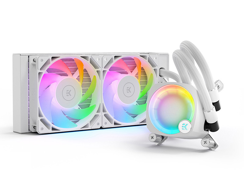 EK-Nucleus AIO CR240 Lux D-RGB - White