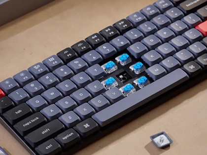 薄くてコンパクトなテンキーレスキーボード「Keychron K3 Pro QMK/VIA