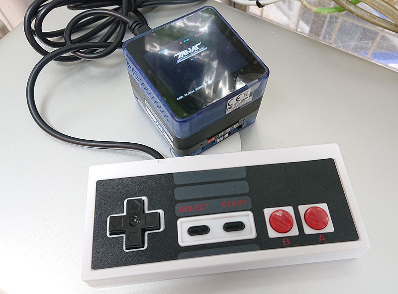 MSX0 Stackに装着した状態