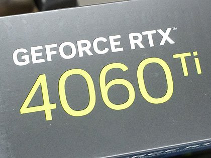 新世代のミドルレンジ「GeForce RTX 4060 Ti」が発売、メモリ8GB版は