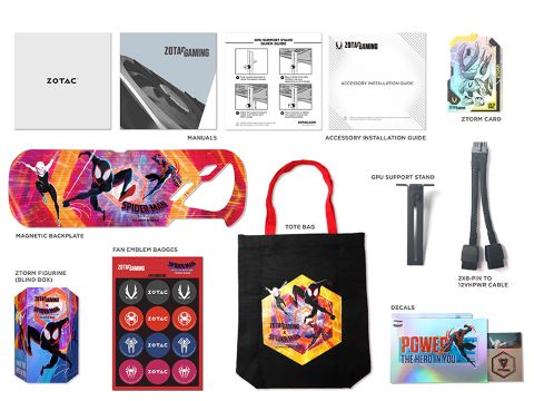 スパイダーマンコラボデザインのGeForce RTX 4070がZOTACから、グッズ