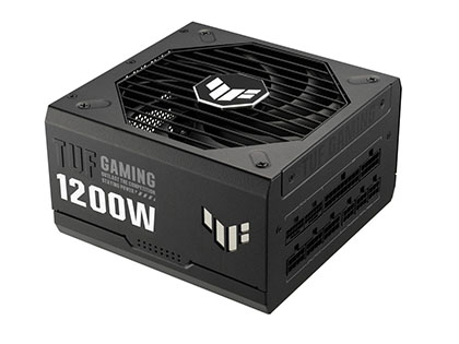12VHPWRコネクタを2基搭載した「TUF Gaming 1200W Gold」がASUSから
