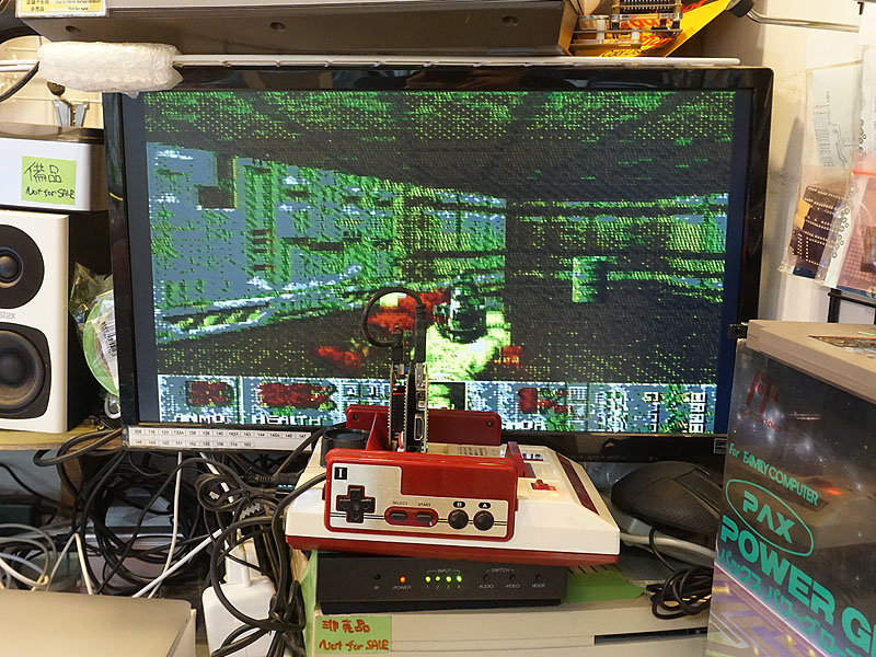 ファミコン上で「DOOM」が動作