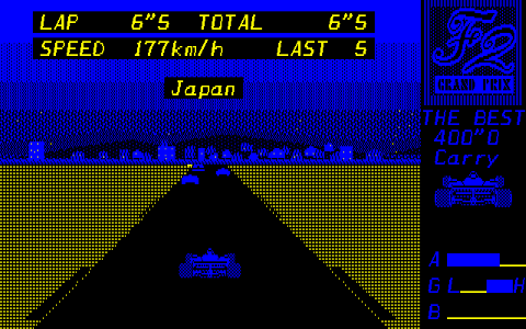 FM-7 / 激レア / レトロゲームソフト / F2グランプリ / F2 GRAND PRIX