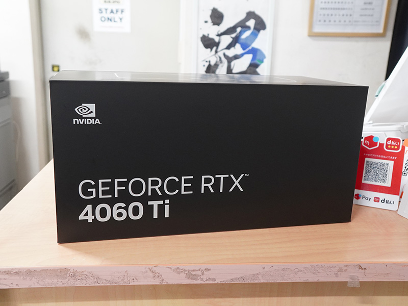 「GeForce RTX 4060 Ti Founders Edition(900-1G141-2560-000)」