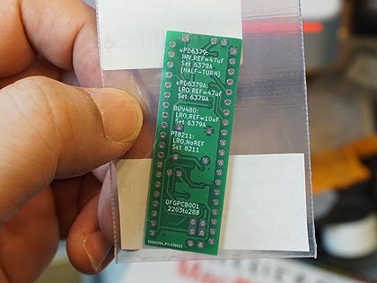 PC-9800シリーズの26音源を86FM音源にアップグレードできる基板