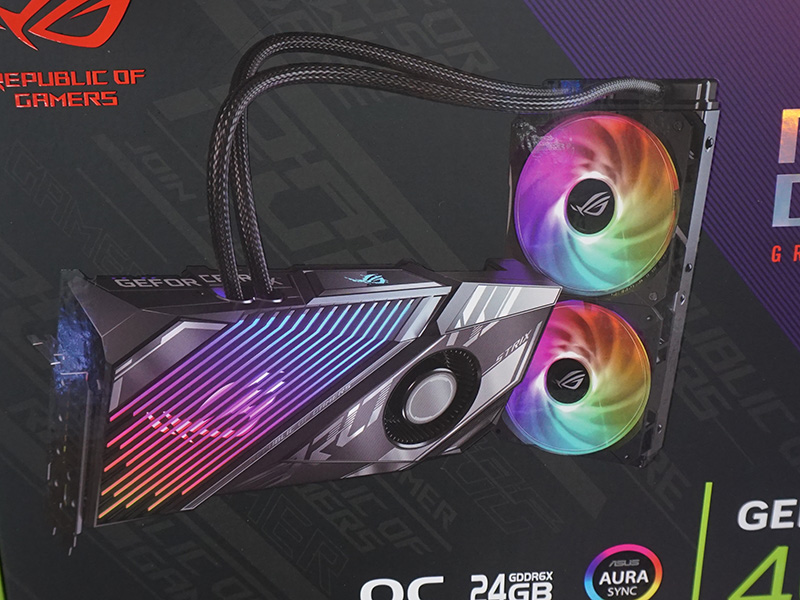 「ROG Strix LC GeForce RTX 4090 24GB GDDR6X OC Edition（ROG-STRIX-LC-RTX4090-O24G-GAMING）」