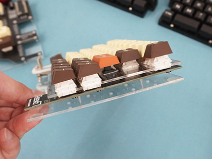 モジューラー式キーボード自作キット「Reex67」が遊舎工房に入荷