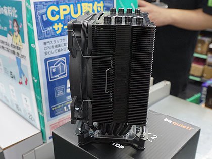 be quiet!のサイドフローCPUクーラー「PURE ROCK 2 Black」が登場