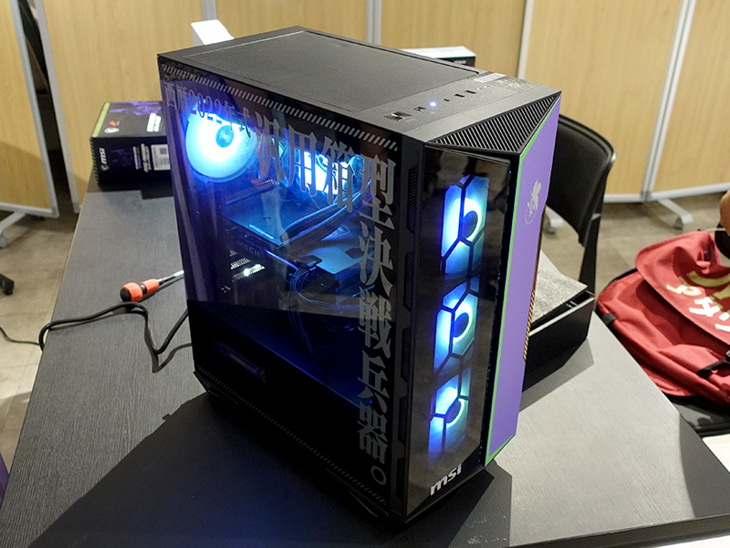完成したPC