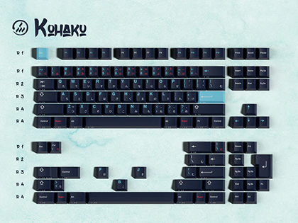 Zen Pond IV Artisan キーキャップ 日本の禅寺の鯉”にインスパイアを受け