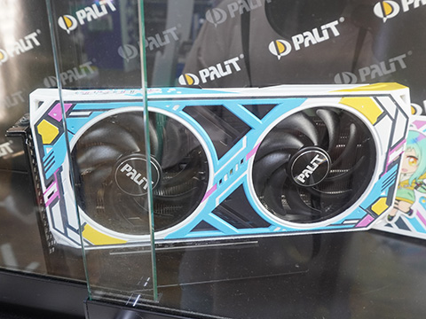 Palit創業35周年、ドスパラでビデオカードの分解展示やGPUオリジナル