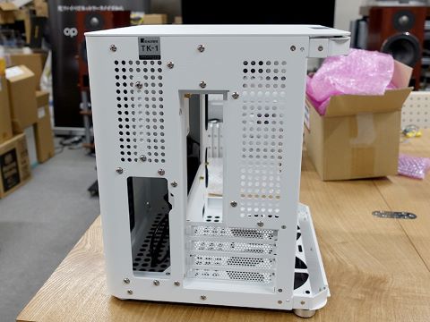 【PCケース】Jonsbo TK-1 White Amazon.co.jp: PCケース JONSBO TK-1 デュアルサーフェス側透