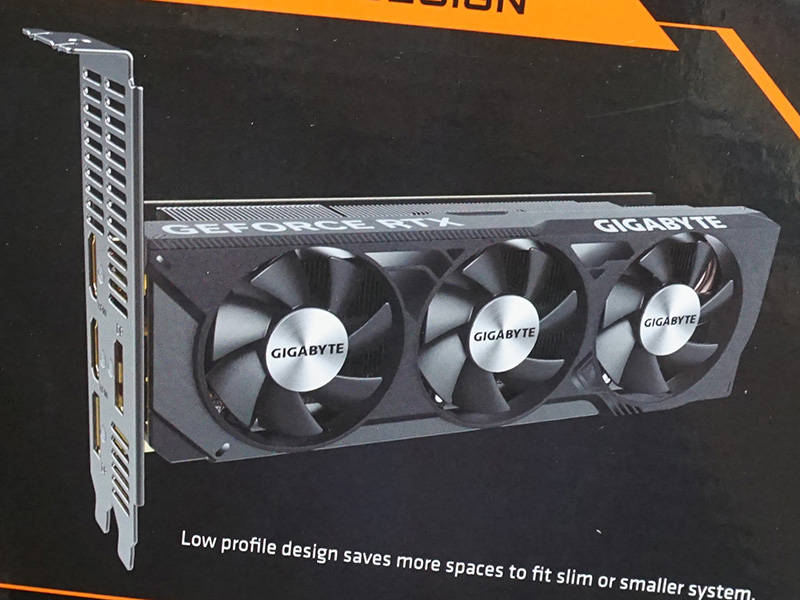 「GeForce RTX 4060 OC Low Profile 8G（GV-N4060OC-8GL）」