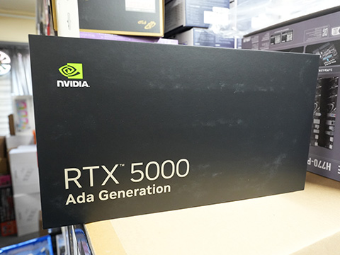 NVIDIA RTX 5000 Ada 世代は765,800円、サイズ「FUMA3」発売