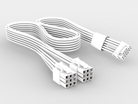 スーパーコネクタ採用のSUPER FLOWER製1,000W電源にホワイトモデル