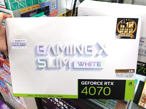 MSIのGeForce RTX 4070 Ti/4070が計6製品、カードの厚みを抑えた