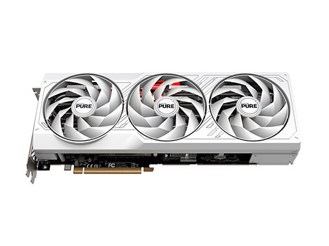 SAPPHIREのRadeon RX 7800 XTが2種類、白い3連ファンクーラー