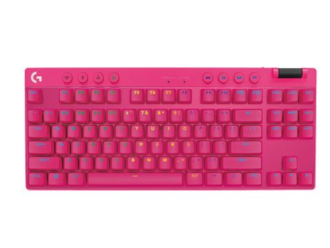 ロジクール Gのテンキーレス無線キーボード「PRO X TKL」の実機展示