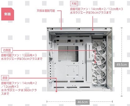 ガラス越しにパーツを楽しめるピラーレス仕様！NZXT「H9 Flow」【竹内