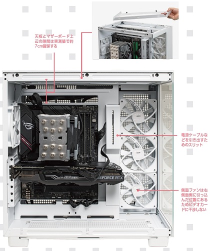 ガラス越しにパーツを楽しめるピラーレス仕様！NZXT「H9 Flow」【竹内