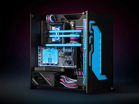 削り出しアルミシャーシの高級水冷PCケース「Torsion A60」が近日発売