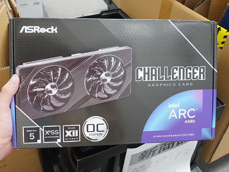 「Intel Arc A580 Challenger 8GB OC」