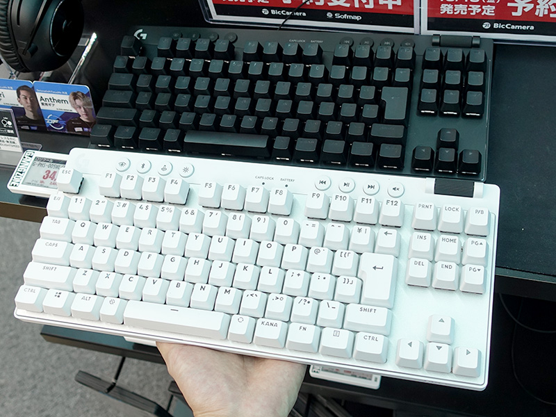 PRO X TKL LIGHTSPEED ワイヤレスゲーミングキーボード