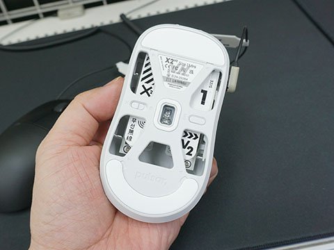 Pulsarの軽量ゲーミングマウス「X2 V2」「X2H」が発売、4,000Hz