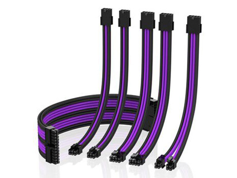 12VHPWR延長などEZDIYのPC電源向け延長ケーブル、カラーは複数あり