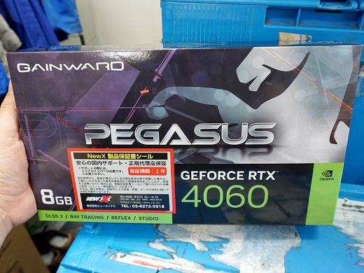 GeForce RTX 4060の新モデルがPNYとGainwardから、白色モデルなど