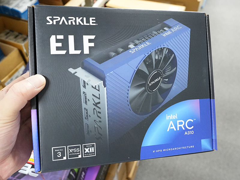 「SPARKLE Intel Arc A310 ELF」