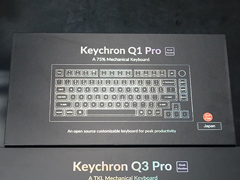 ロータリーノブを備えた「Keychron Q3 Pro/Q1 Pro」が店頭入荷 - AKIBA