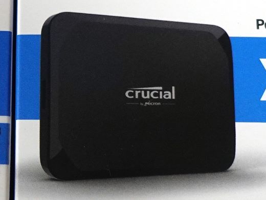CrucialのポータブルSSD「X9」が店頭入荷、1TBは12,280円