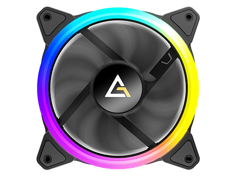 AntecのARGBファンが3種類、リングLEDを備えた「Fusion 120 ARGB WHITE