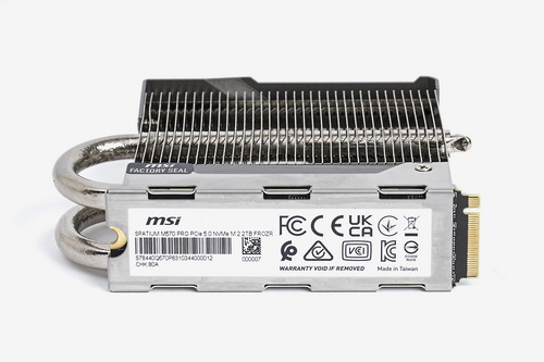 最大12,400MB/sを実現したGen 5 SSDがMSIからも！大型ヒートシンク搭載