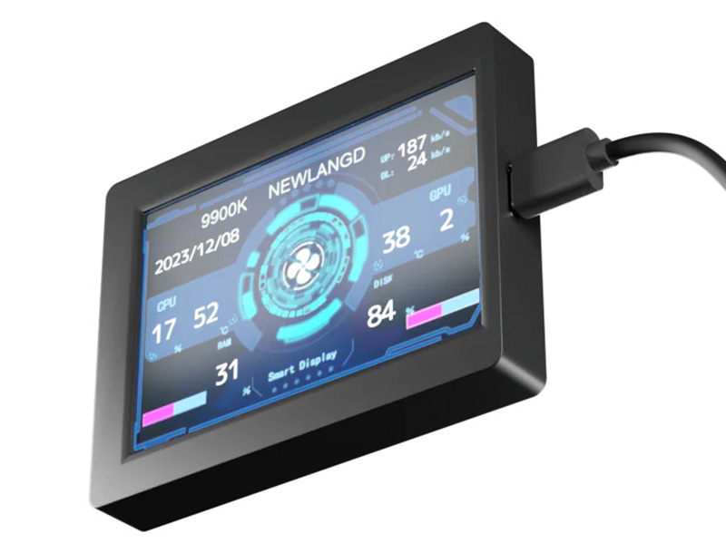 「モニタリングモニター THE STAND」のブラックモデル（SD-TASKDP-STBK）