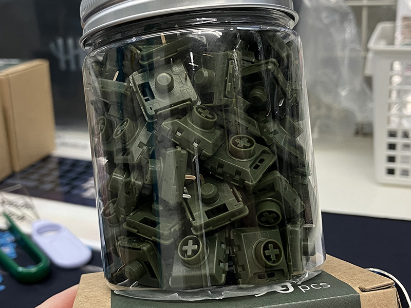 「Ghost switch / linear(90pcs)」