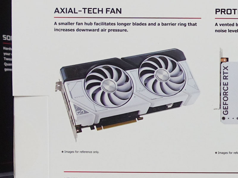 ASUS DUAL-RTX4070S-O12G-WHITE