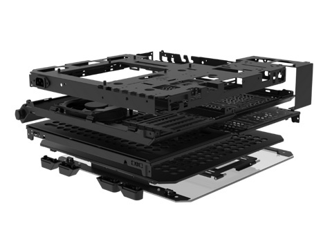 自分で組み立てるPCケース 「QUBE 500 Flatpack」がCooler Masterから