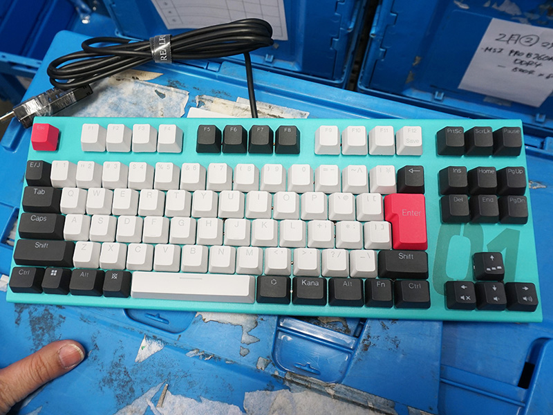 「REALFORCE ✕ 初音ミク GX1 Keyboard」