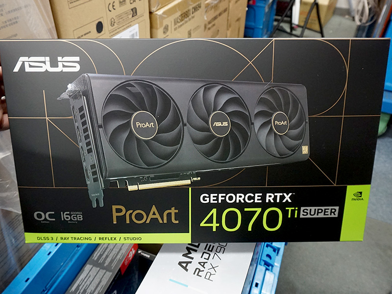ProArt GeForce RTX 4070 Ti SUPER 16GB GDDR6X OC Edition(PROART-RTX4070TIS-O16G)