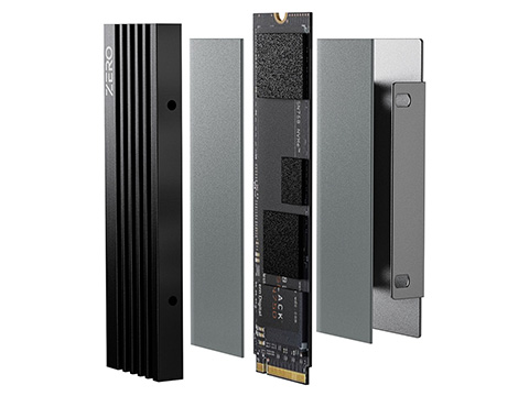 ヒートシンクや熱伝導シートなど、M.2 SSD用アクセサリーが複数入荷