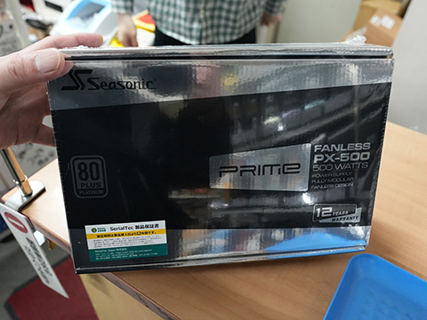 Seasonic PRIME PX-500 500W 電源ユニット Seasonicのファンレス電源「PRIME FANLESS PX」が発売、容量500W