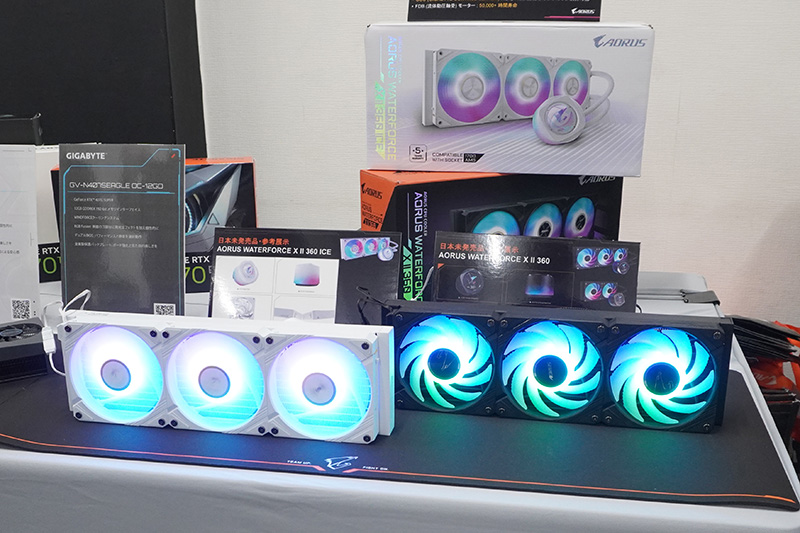 「AORUS WATERFORCE X II」シリーズ